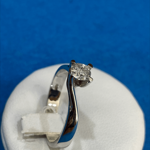 Anello Solitario Diamante 0,40 Ct. 