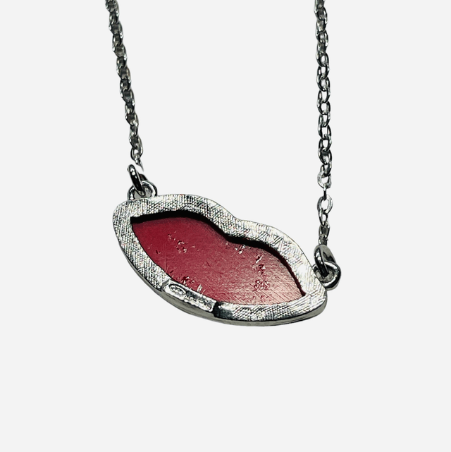 CIONDOLO BACIO P.Corallo catenina in argento 925/000 BJPZCIO