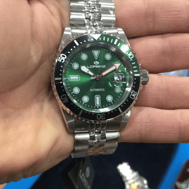 OROLOGIO LORENZ luminous verde LZ26148AA