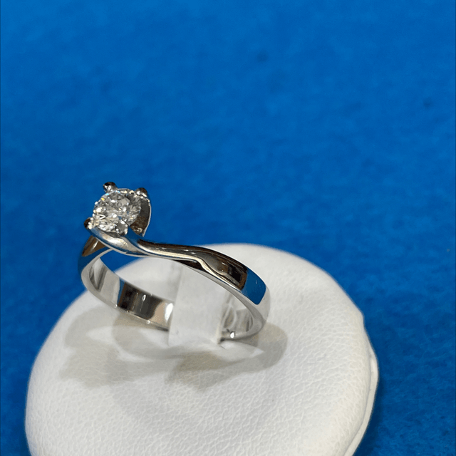 Anello Solitario Diamante 0,40 Ct. 