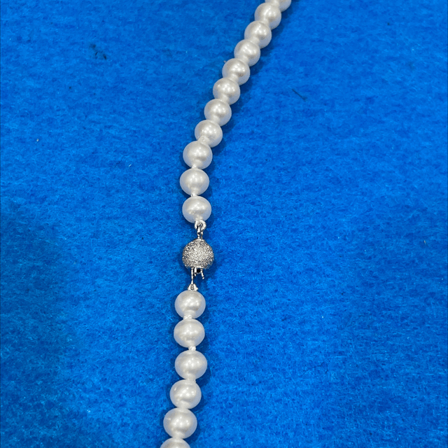 Collana perle coltivate 5.5/6.0 e oro 750/000