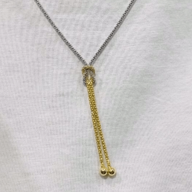 COLLANA NODO ARGENTO 925/000 BJPZ