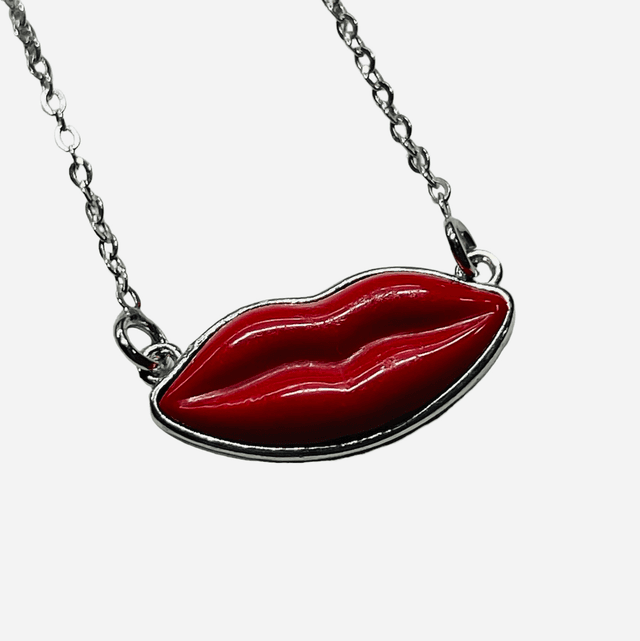 CIONDOLO BACIO P.Corallo catenina in argento 925/000 BJPZCIO